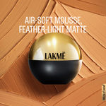 Buy Lakme Xtraordin-airy Mattereal Mousse Foundation, Matte Finish,Has, 04 Golden Creme 25g - Purplle