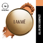 Buy Lakme Powerplay Priming Powder Foundation Compact, Natural Almond, 9 gm - Purplle