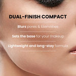 Buy Lakme Showstopper Collection Unreal Dual Cover Pressed Powder, 2 In 1 Compact + Foundation, 02 Rose Creme,9 gm - Purplle