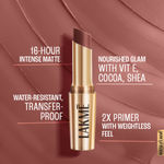 Buy Lakme 9to5 Powerplay Priming Matte Lipstick, Lasts 16hrs, Coffee Command, 3.6 gm - Purplle