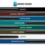 Buy Lakme Eyeconic Kajal |Matte Waterproof | Smudgeproof Kajal that lasts 24 Hrs | Midnight Blue |0.35g - Purplle