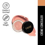 Buy Lakme Unreal Cover Creme Concealer Lightweight & Hydrating, Ivory, 3.9 gm - Purplle