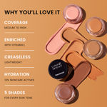 Buy Lakme Unreal Cover Creme Concealer Lightweight & Hydrating, Ivory, 3.9 gm - Purplle
