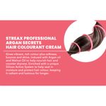 Buy Streax Professional Argan Secret Hair Colourant Cream - Copper Light Brown 5.4 (60 g) - Purplle