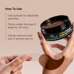Buy mCaffeine Coffee Hydrogel Under Eye Patches for Dark Circles with Hyaluronic Acid - 15 Pcs - Purplle