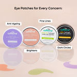 Buy mCaffeine Coffee Hydrogel Under Eye Patches for Dark Circles with Hyaluronic Acid - 15 Pcs - Purplle