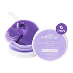 Buy mCaffeine Black Tea Under Eye Patches |Collagen Peptide (15 Pairs) - Purplle