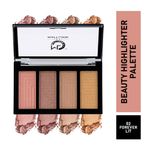 Buy Mattlook Beauty Highlighter Palette, Forever Lit (20 gm) - Purplle