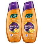 Buy Joy Fresh Mornings Refreshing Shower Gel Body Wash (2X250ml) Combo Pack - Purplle