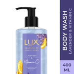 Buy LUX LAVENDER & VIT C ILLUMINATING BW 400 ml - Purplle