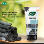 Buy Joy Skin Purifying & Deep Detox Activated Charcoal Face Wash 150 ml & Charcoal Face Scrub 200 ml (Combo Pack) - Purplle