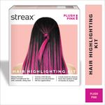 Buy Streax Hair Colour Highlight Kit | Pink Hair Colour, Plush Pink, 180 gm - Purplle