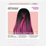 Buy Streax Hair Colour Highlight Kit | Pink Hair Colour, Plush Pink - Pack of 1 I Enriched with Walnut & Argan Oil I Hair Colour for Women | Rich, vibrant, Easy to use, DIY Application - Purplle