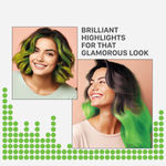 Buy Streax Hair Colour Highlight Kit | Green Hair Colour, Tropical Green, 180 gm - Purplle