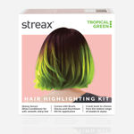 Buy Streax Hair Colour Highlight Kit | Green Hair Colour, Tropical Green, 180 gm - Purplle