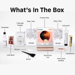 Buy Streax Hair Colour Highlight Kit | Orange Hair Colour, Pumpkin Orange - Pack of 1 I Enriched with Walnut & Argan Oil I Hair Colour for Women | Rich, vibrant, Easy to use, DIY Application - Purplle
