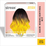 Buy Streax Hair Colour Highlight Kit |Yellow Hair Colour, Minion Yellow - Pack of 1 I Enriched with Walnut & Argan Oil I Hair Colour for Women | Rich, vibrant, Easy to use, DIY Application - Purplle