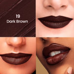 Buy Swiss Beauty Non-Transfer Matte Lipstick - 19 - Dark Brown - 2 gm - Purplle