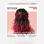 Buy Streax Hair Colour Highlight Kit | Red Hair Colour, Crimson Red - Pack of 1 I Enriched with Walnut & Argan Oil I Hair Colour for Women | Rich, vibrant, Easy to use, DIY Application 180 gm - Purplle