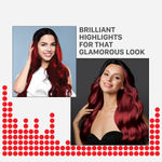 Buy Streax Hair Colour Highlight Kit | Red Hair Colour, Scarlet Red - Pack of 1 I Enriched with Walnut & Argan Oil I Hair Colour for Women | Rich, vibrant, Easy to use, DIY Application 180 gm - Purplle
