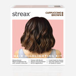 Buy Streax Hair Colour Highlight Kit | Brown Hair Colour, Cappuccino Brown, 180 gm - Purplle