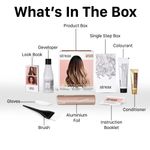 Buy Streax Hair Colour Highlight Kit | Brown Hair Colour Mocha Brown, 140 gm - Purplle