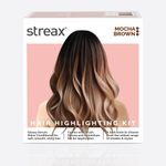 Buy Streax Hair Colour Highlight Kit | Brown Hair Colour Mocha Brown, 140 gm - Purplle