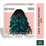 Buy Streax Hair Colour Highlight Kit | Green Hair Colour, Forest Green, 180 gm - Purplle