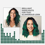 Buy Streax Hair Colour Highlight Kit | Green Hair Colour, Forest Green, 180 gm - Purplle