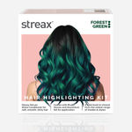 Buy Streax Hair Colour Highlight Kit | Green Hair Colour, Forest Green, 180 gm - Purplle