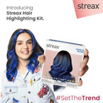 Buy Streax Hair Colour Highlight Kit | Blue Hair Colour, Jersey Blue, 180 gm (Pack of1) - Purplle