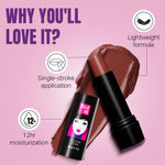 Buy Elle18 Color Pop Matte Lip Color, B3, Rust Sienna, 4.3 gm - Purplle