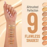 Buy Swiss Beauty Airbrush Finish Full Coverage Foundation -3 Nude Beige (30 ml) - Purplle