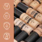 Buy Swiss Beauty Airbrush Finish Full Coverage Foundation -3 Nude Beige (30 ml) - Purplle