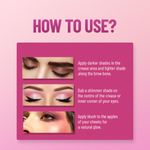 Buy Swiss Beauty Eyeshadow SB-744-02 Dinner date - 4.5 gm - Purplle