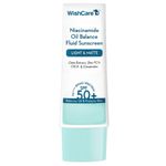 Buy WishCare Niacinamide Oil Balance Sunscreen SPF 50 PA++++ - Light & Matte Sunscreen for Oily Skin - 50 gm - Purplle