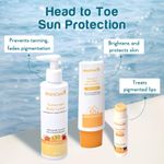 Buy WishCare Vitamin C Pure Glow Face Sunscreen SPF 50 PA++++ -Broad Spectum Ultra Light & No White Cast - Purplle