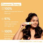 Buy WishCare Vitamin C Pure Glow Face Sunscreen SPF 50 PA++++ -Broad Spectum Ultra Light & No White Cast - Purplle