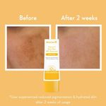 Buy WishCare Vitamin C Pure Glow Face Sunscreen SPF 50 PA++++ -Broad Spectum Ultra Light & No White Cast - Purplle