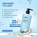 Buy Plum Coconut Milk & Peptides Strength & Shine Shampoo (Pack of 2) - Purplle