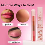 Buy NY Bae Makeup Essentials Kit |Black Kajal (0.30 gm) | Mascara (5 ml) | 5 in 1 Lipstick (6.5 gm) | Primer (15 gm) | Compact (9 gm) | Serum Foundation (30 ml) | Everyday Makeup - Fair Skin - Purplle