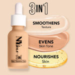 Buy NY Bae Makeup Essentials Kit |Black Kajal (0.30 gm) | Mascara (5 ml) | 5 in 1 Lipstick (6.5 gm) | Primer (15 gm) | Compact (9 gm) | Serum Foundation (30 ml) | Everyday Makeup - Fair Skin - Purplle