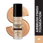 Buy Swiss Beauty Airbrush Finish Full Coverage Foundation -5 Caramel Beige (30 ml) - Purplle