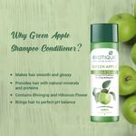 Buy Biotique Green Apple Shine & Gloss Shampoo & Conditioner (120 ml) - Purplle