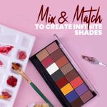 Buy MARS Infinity Lip Palette | Demi Matte | 16 Colors to Infinte Lipstick Colors | Free Spatula cum Applicator (36 gm) (03-Multicolor) - Purplle