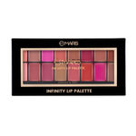 Buy MARS Infinity Lip Palette | Demi Matte | 16 Colors to Infinte Lipstick Colors | Free Spatula cum Applicator (36 gm) (03-Multicolor) - Purplle