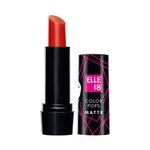 Buy Elle 18 Color Pop Matte Lip Color, Rockstar Red, 4.3 g - Purplle