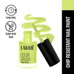 Buy Lakme True Wear Color Crush Nail Polish, Long Lasting & Vibrant Nail Paint, 90, 6ml - Purplle
