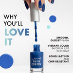 Buy Lakme True Wear Color Crush Nail Polish, Long Lasting & Vibrant Nail Paint, 82, 6ml - Purplle