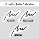 Buy INSIGHT COSMETICS SMUDGE FREE EYEBROW PENCIL_DARK GRAY - Purplle